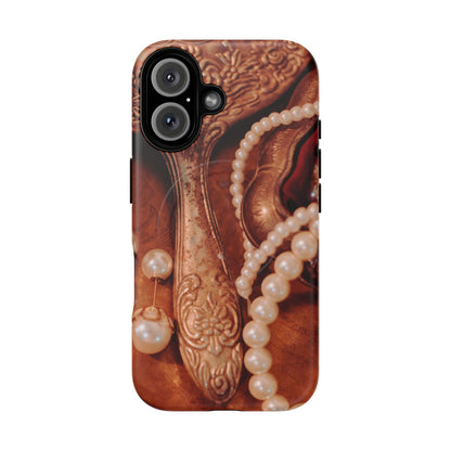 Protective Magnetic Phone Case – Bronze Vanity