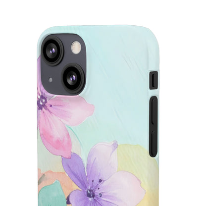 Snap Phone Case – Water Petal
