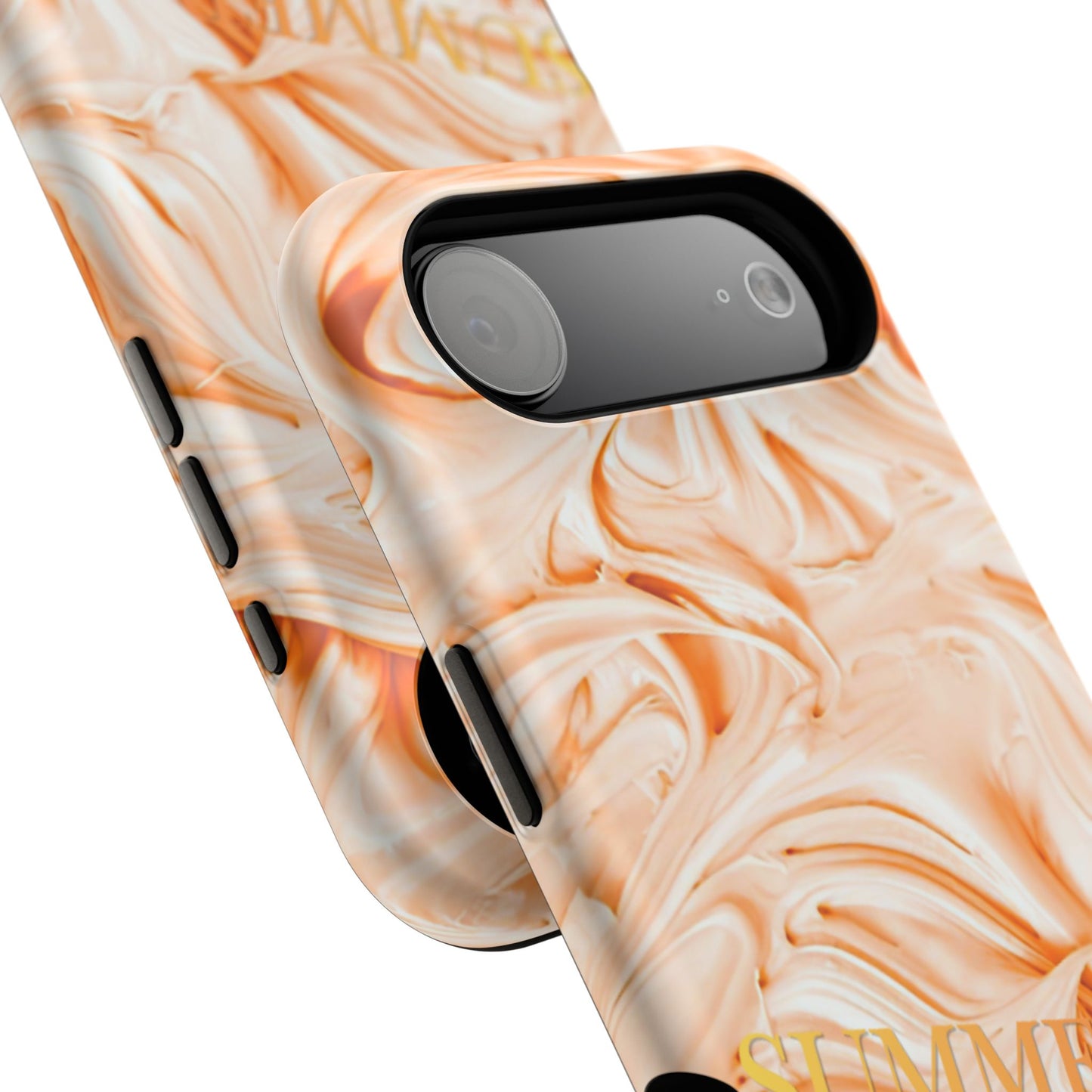 Impact-Resistant Phone Case – Peach Sorbet
