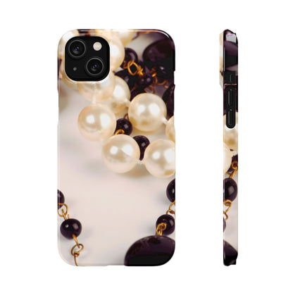 Snap Phone Case – Noir Pearl