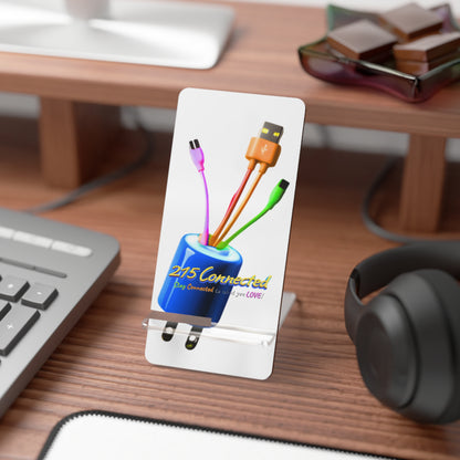 Phone Stand – 215 Connected Cable Logo