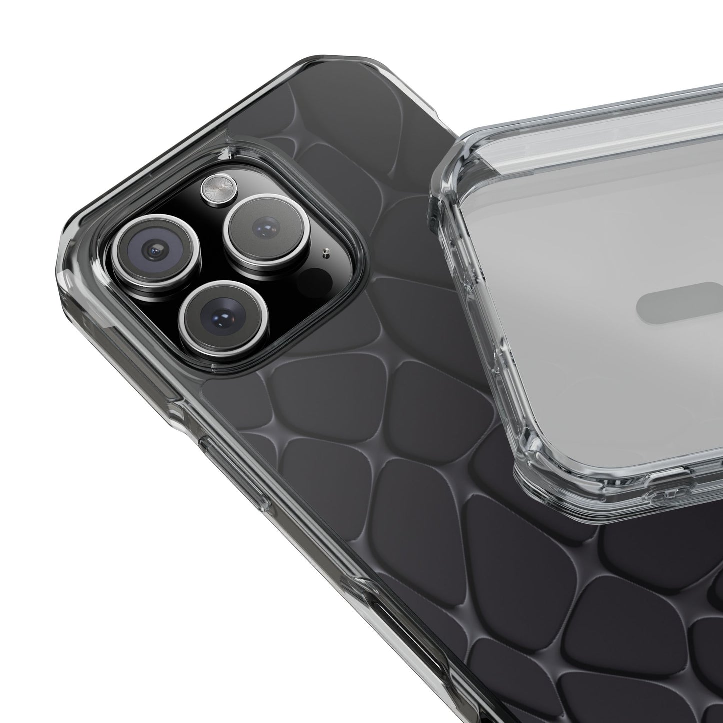 Clear Magnetic Phone Case – Night Scale
