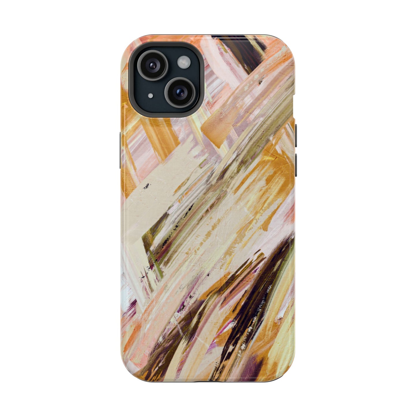 Impact-Resistant Phone Case – Brush & Bronze
