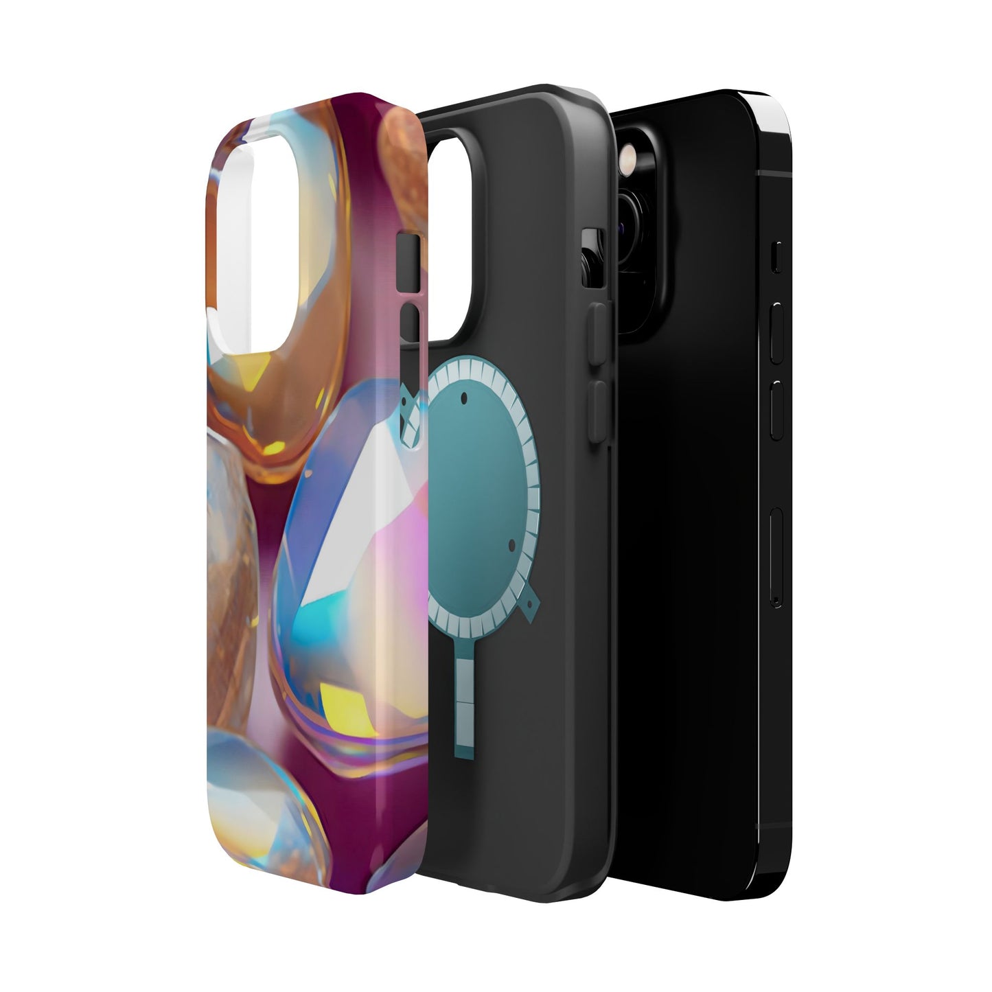 Wireless-Charging Compatible Case – Glass Candy