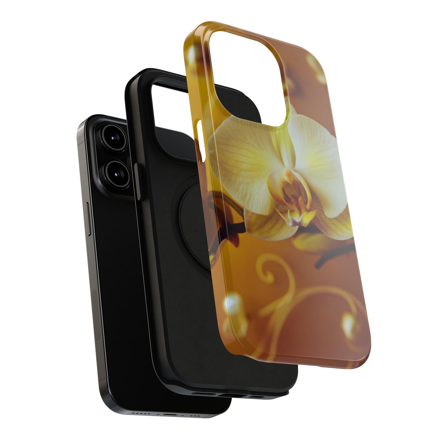 Protective Phone Case – Amber Orchid
