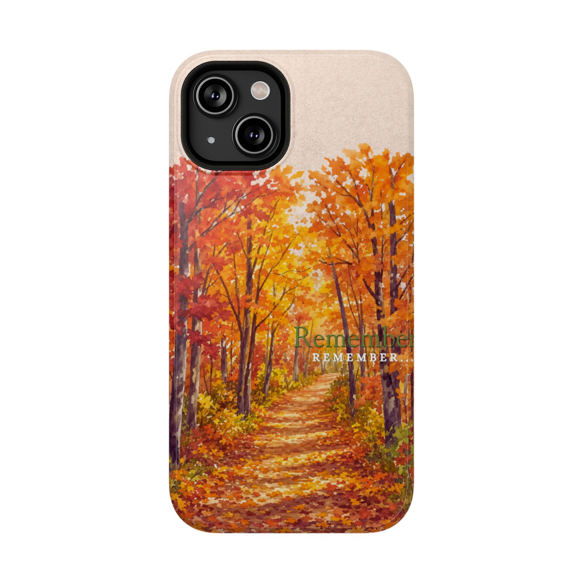 Impact-Resistant Phone Case – Autumn Remembered – Compatible with iPhone 11–17 & Samsung Galaxy S22–S26 Series