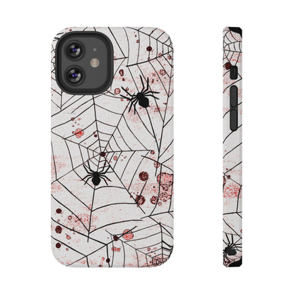 Impact-Resistant Phone Case – Blood Web