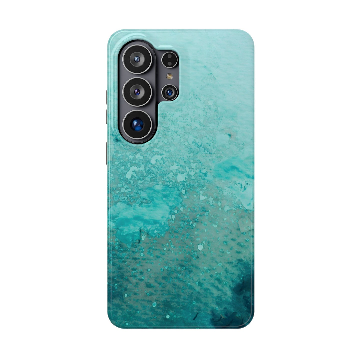 Wireless-Charging Compatible Case – Sea Glass