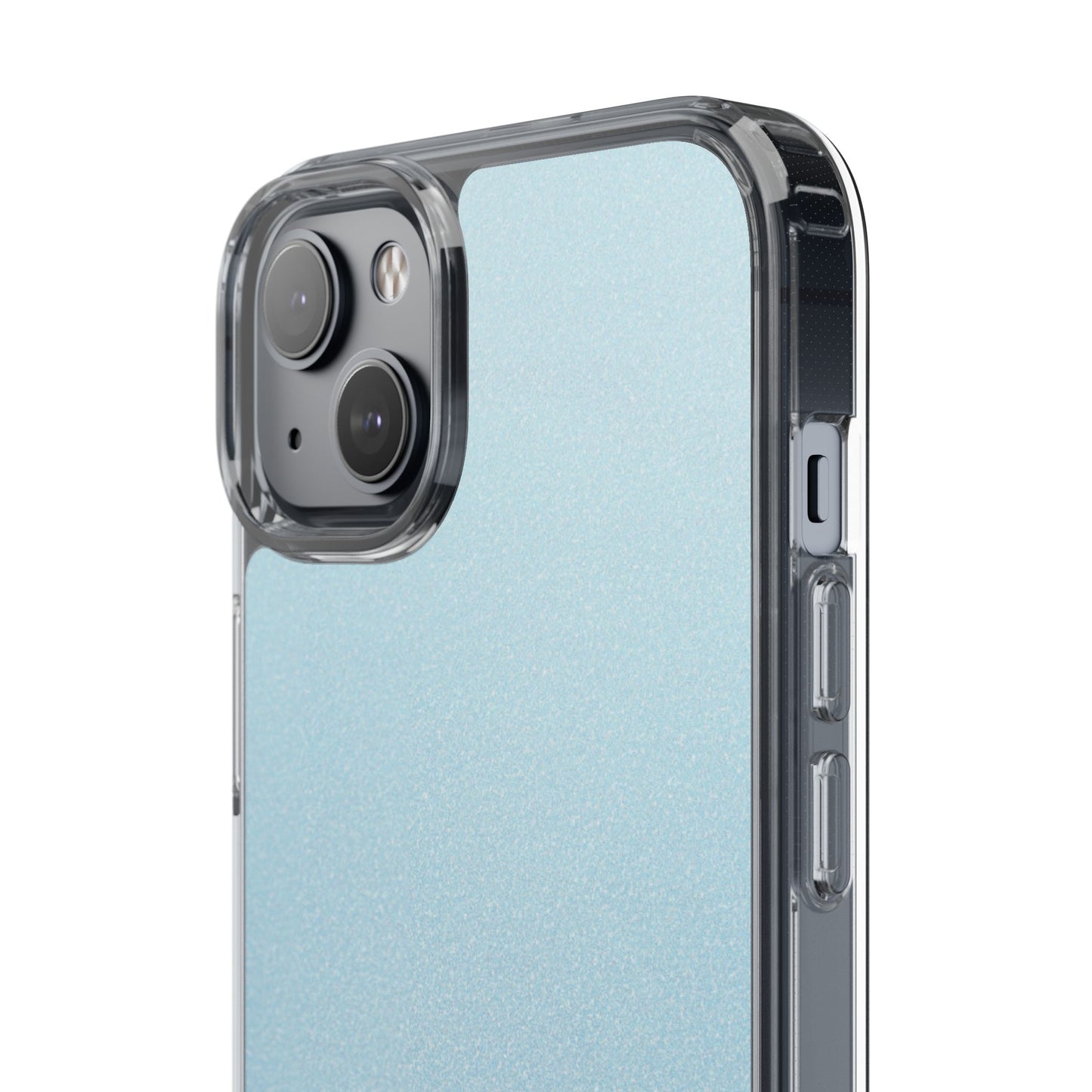 Clear Phone Case – Blue Whisper