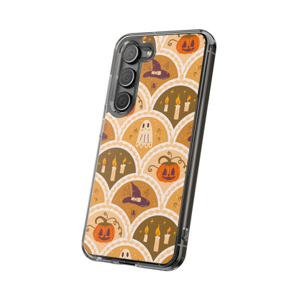 Clear Phone Case – Vintage Haunt – Compatible with iPhone 13–17 & Samsung Galaxy S25–S26 Series