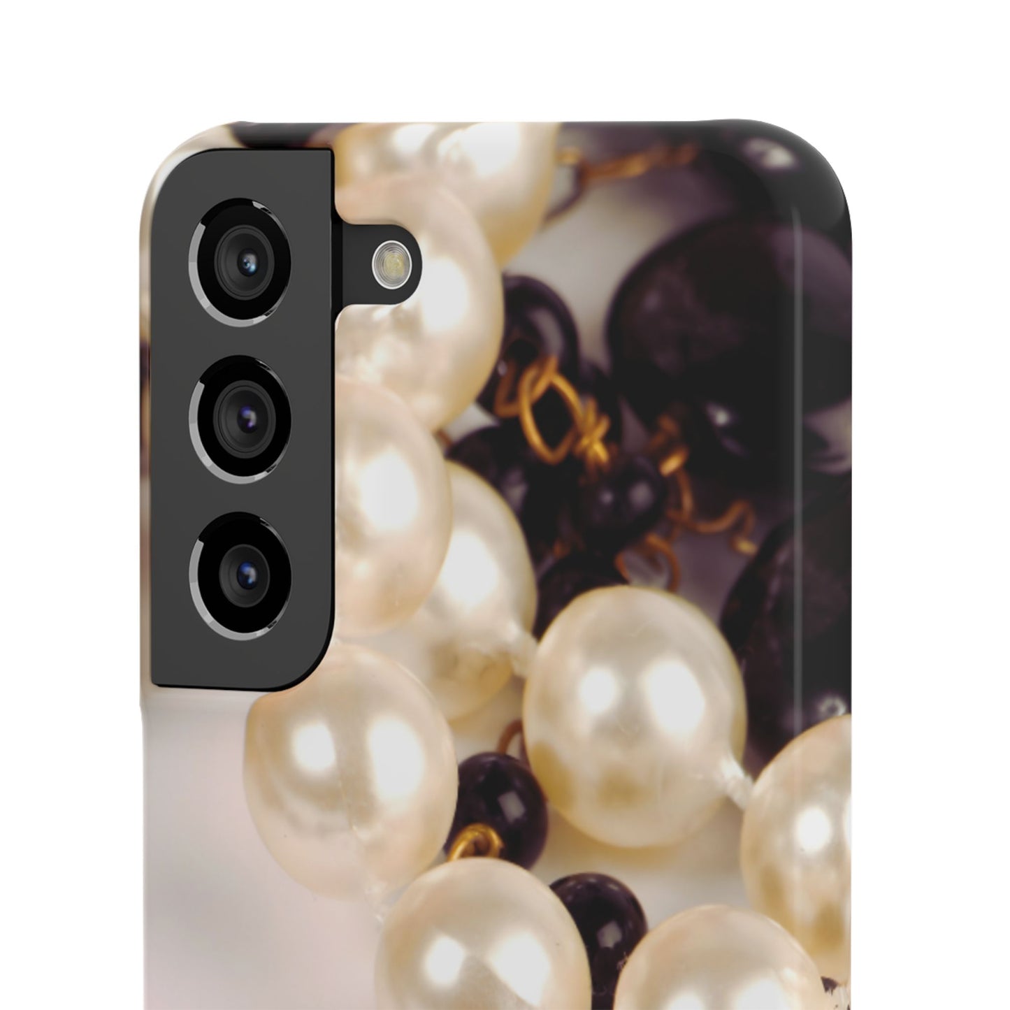 Snap Phone Case – Noir Pearl