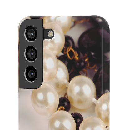 Snap Phone Case – Noir Pearl