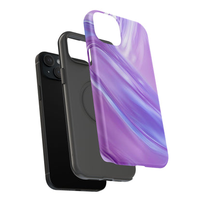 Impact-Resistant Phone Case – Lavender Wave