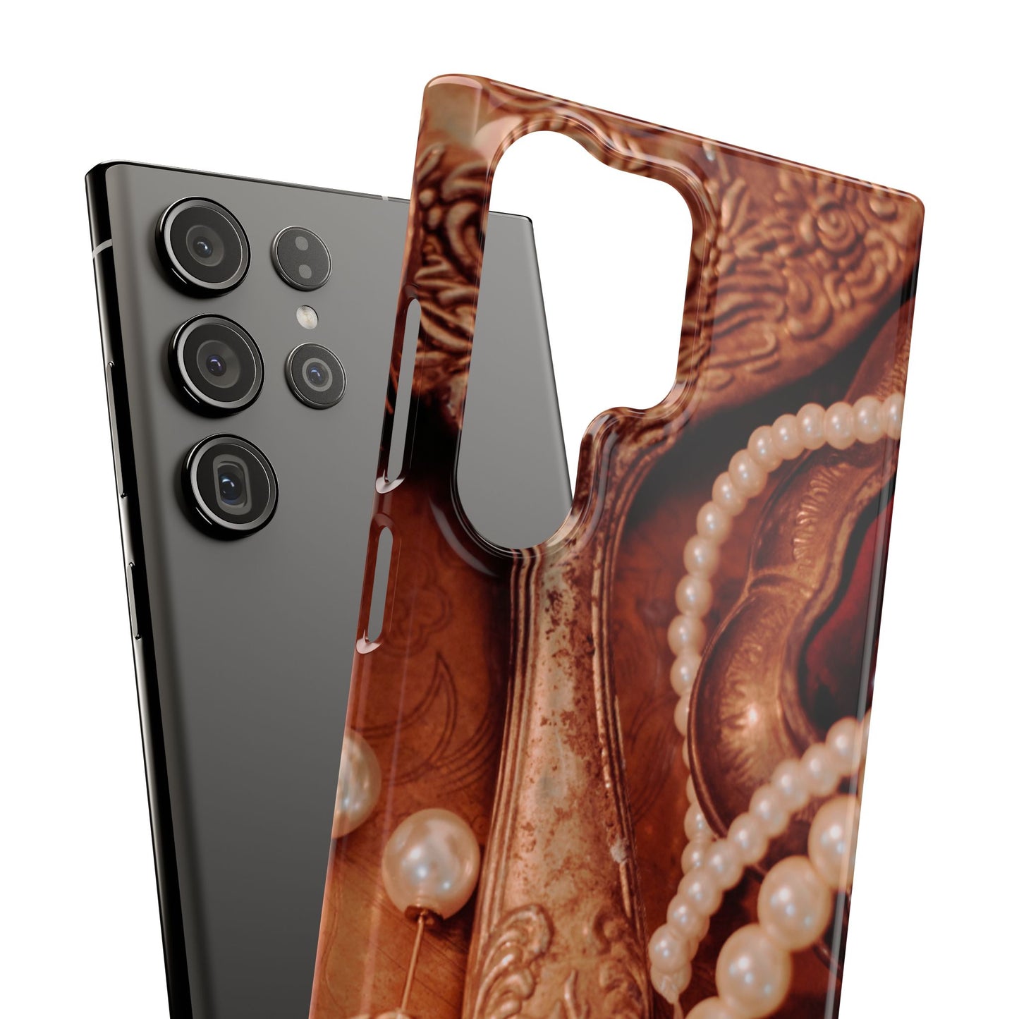 Snap Phone Case – Bronze Vanity