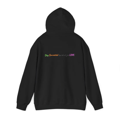 Pullover Hoodie – 215 Connected Logo Heavy Blend Comfort