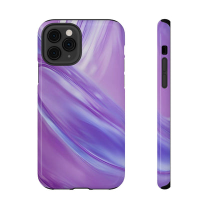 Impact-Resistant Phone Case – Lavender Wave