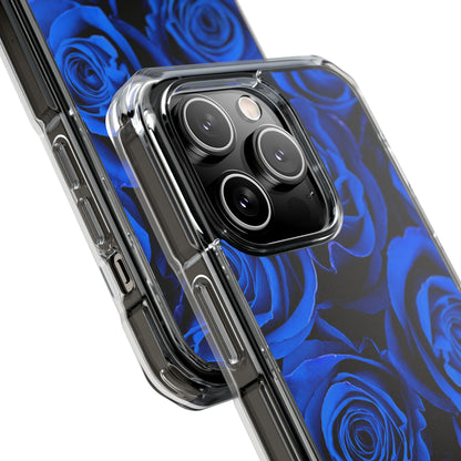 Clear Magnetic Phone Case – Midnight Bloom