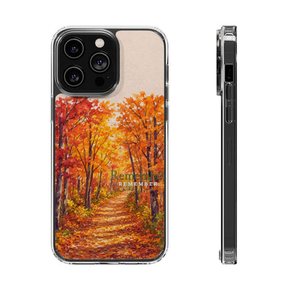 Clear Magnetic Phone Case – Autumn Remembered