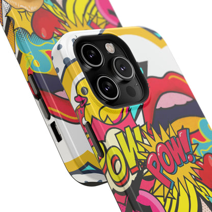 Impact-Resistant Phone Case – Pop Off – Compatible with iPhone 11–17 & Samsung Galaxy S22–S26 Series