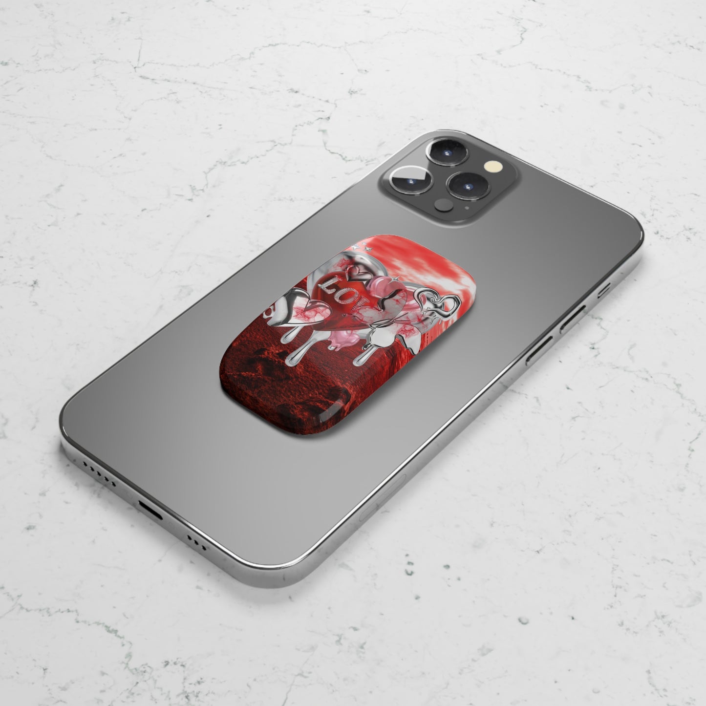 Phone Grip – Chrome Love