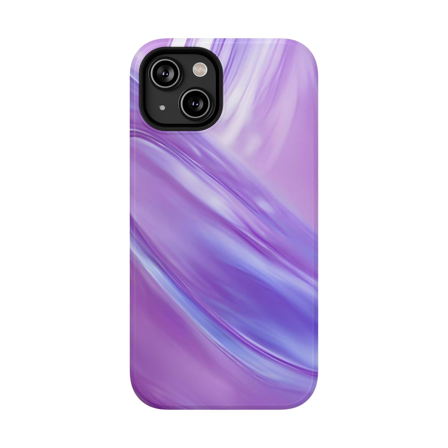 Impact-Resistant Phone Case – Lavender Wave