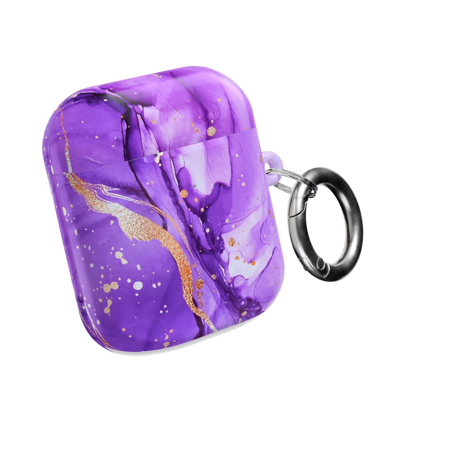 Wireless Earbud Case Cover – Gilded Violet