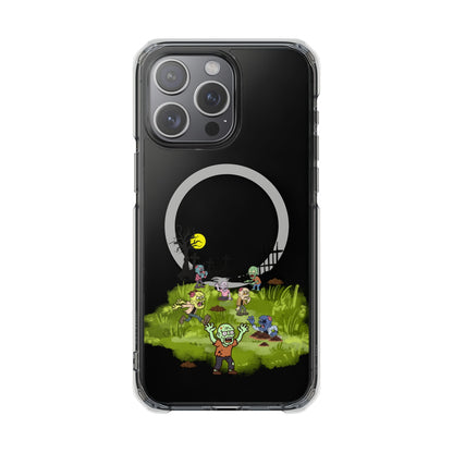 Clear Magnetic Phone Case – Graveyard Shift