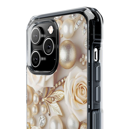 Clear Magnetic Phone Case – Ivory Opulence