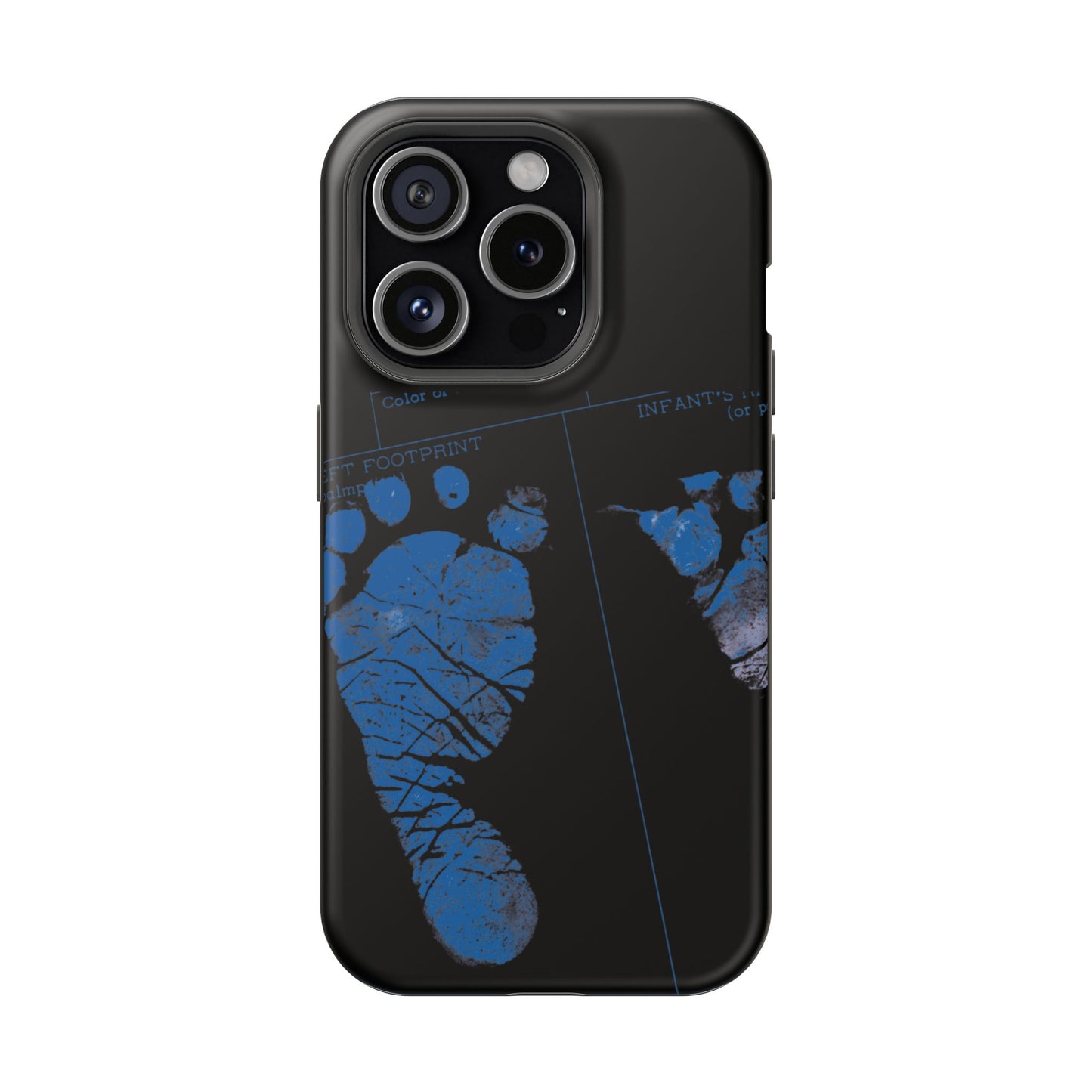 Wireless-Charging Compatible Case – Mom’s Little Blue Footprints