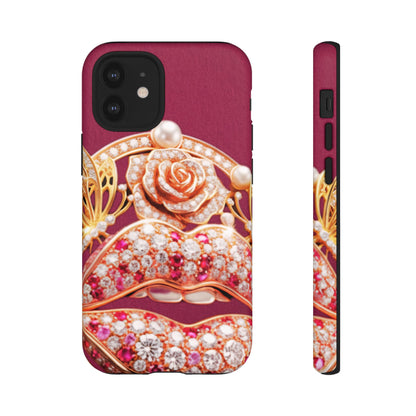 Protective Phone Case – Kiss of Gold
