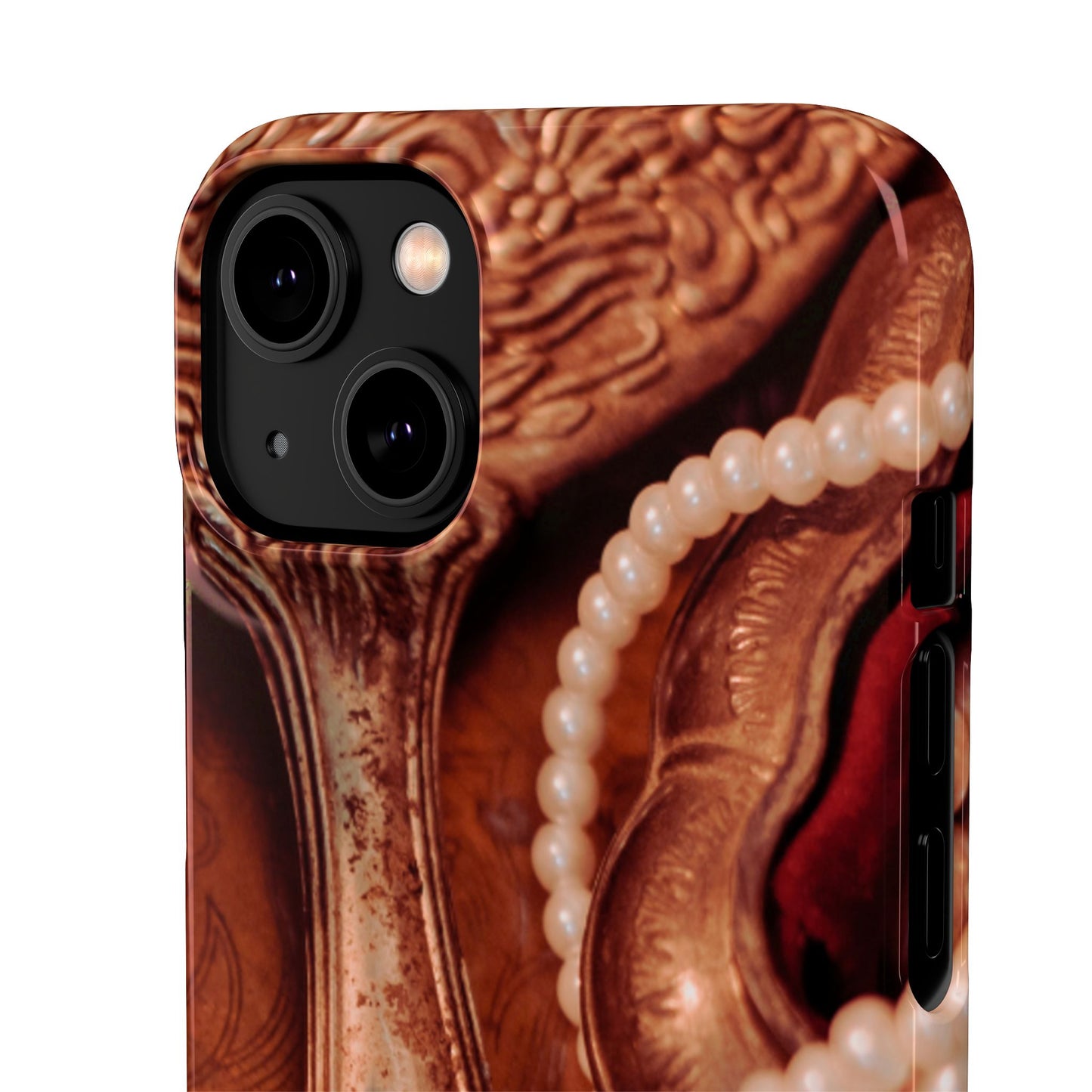 Snap Phone Case – Bronze Vanity