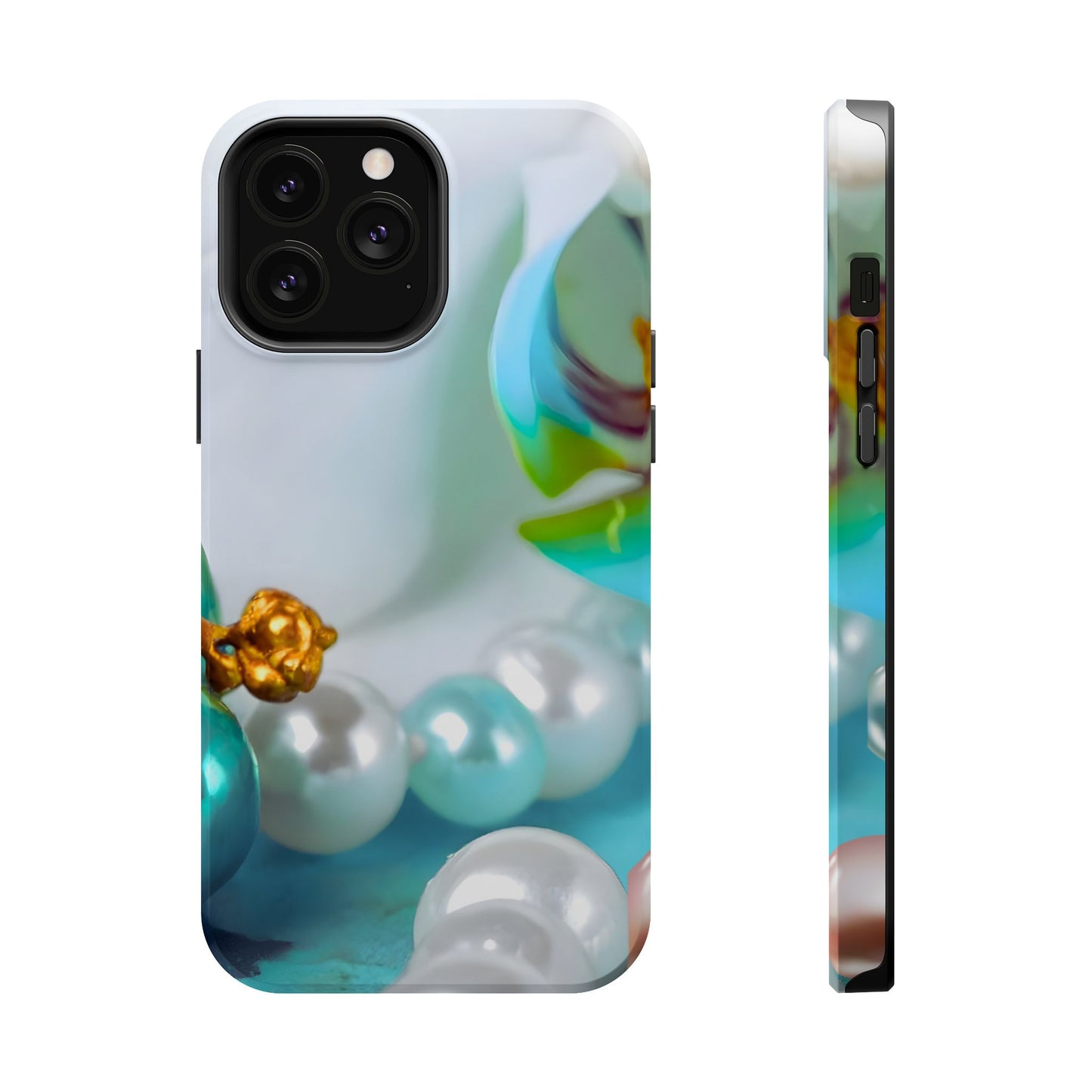 Wireless-Charging Compatible Case – Mermaid’s Pearl