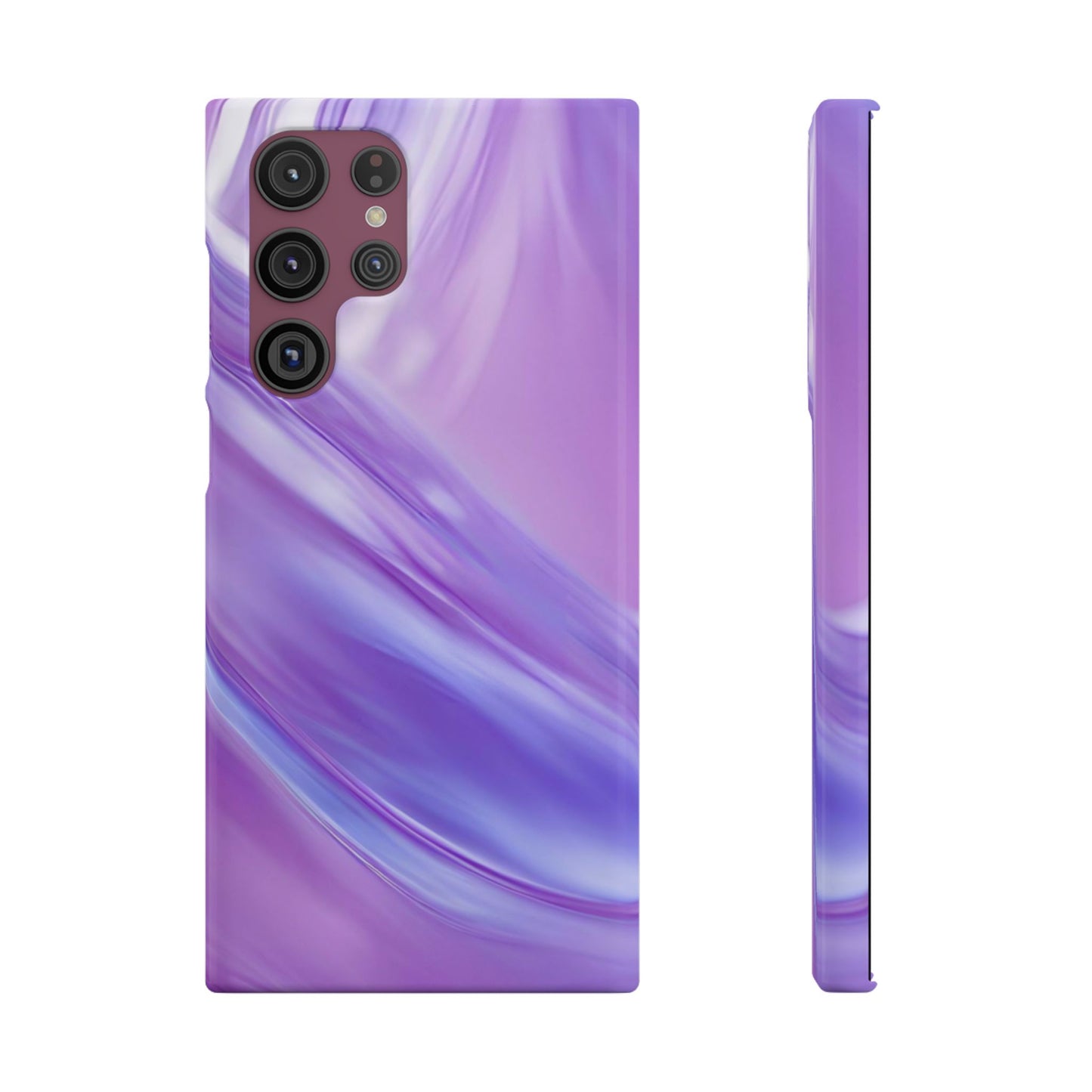 Snap Phone Case – Lavender Wave