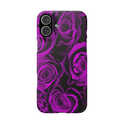 Snap Phone Case – Amethyst Roses