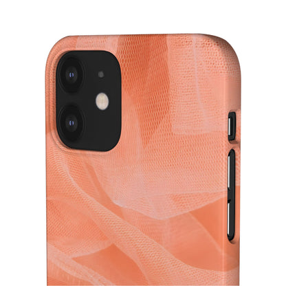 Snap Phone Case – Coral Veil