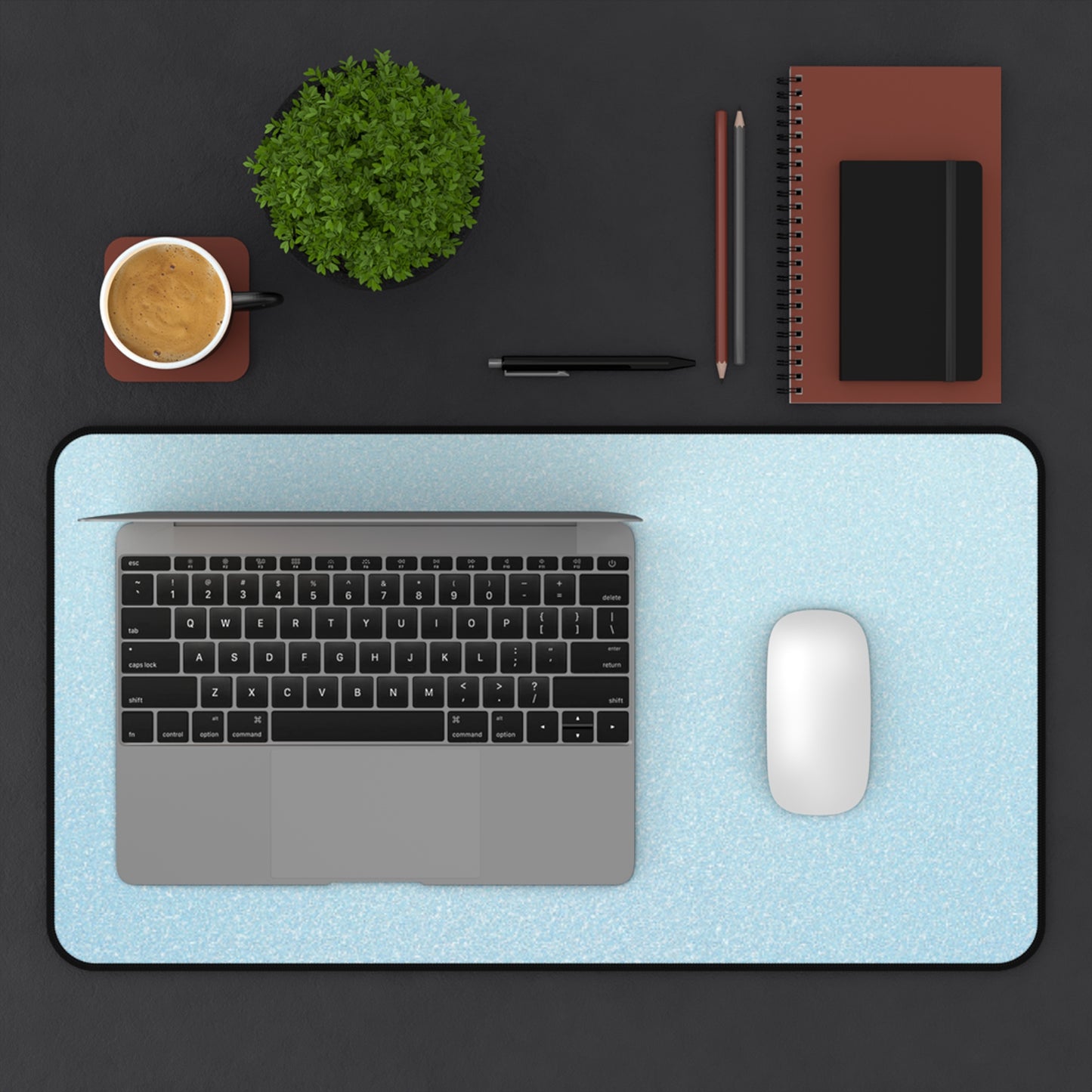 Desk Mat – Blue Whisper