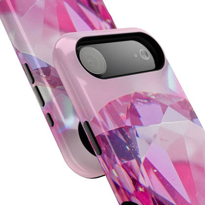 Impact-Resistant Phone Case – Pink Ice