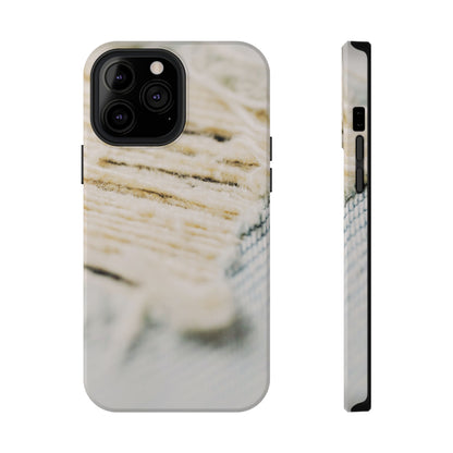 Impact-Resistant Phone Case – Woven Warmth