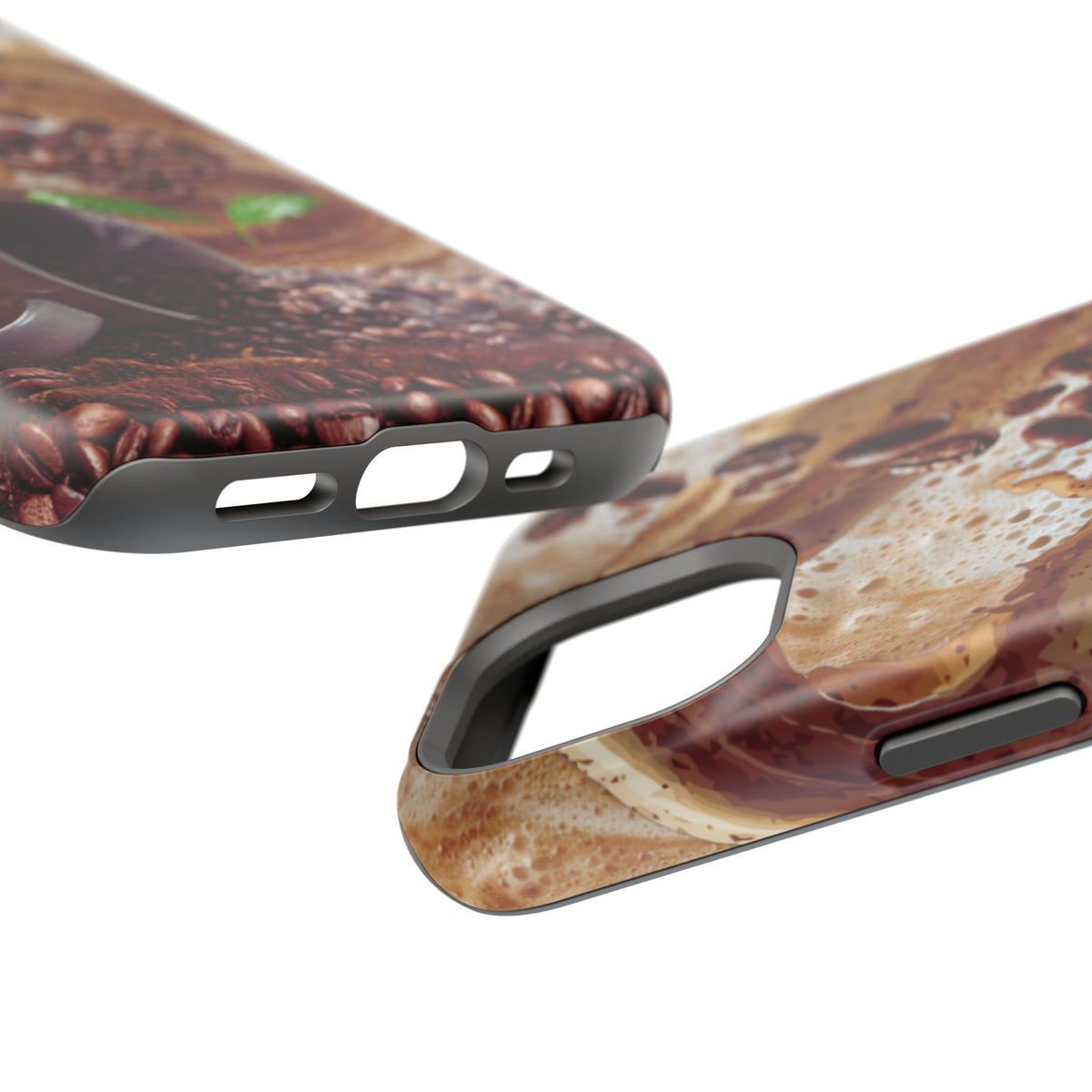 Impact-Resistant Phone Case – Love at First Sip – Compatible with iPhone 11–17 & Samsung Galaxy S22–S26 Series