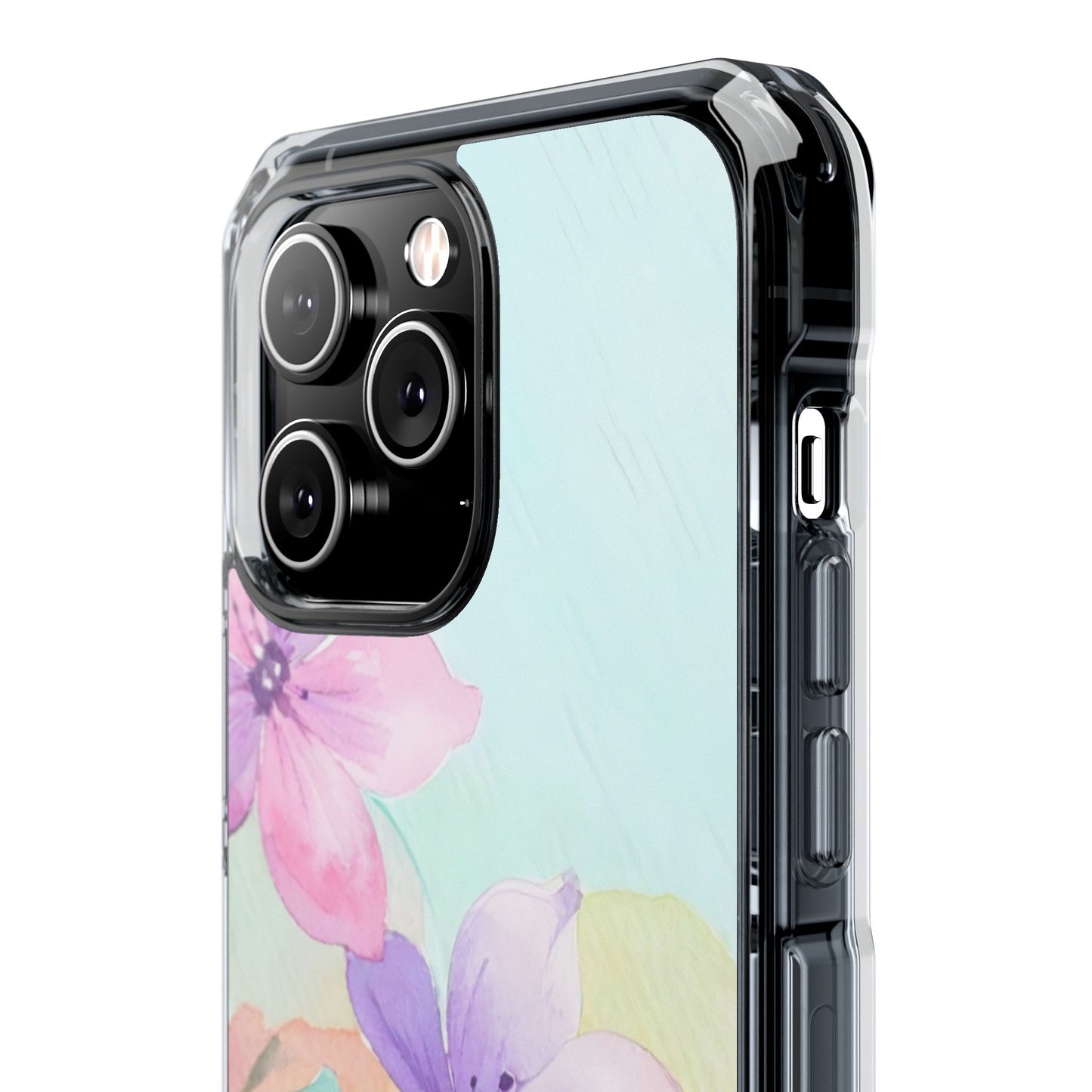 Clear Magnetic Phone Case – Water Petal