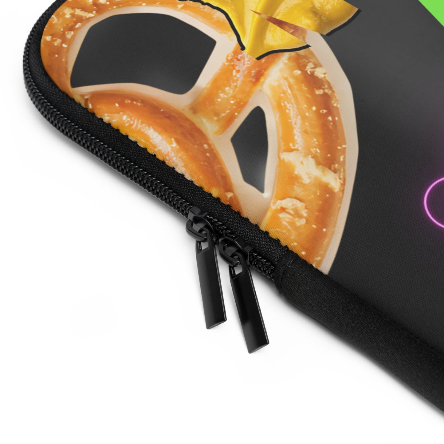 Laptop Sleeve – Never a Bad Connection Pretzel Stack