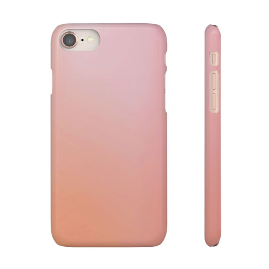 Snap Phone Case – Peachy Calm