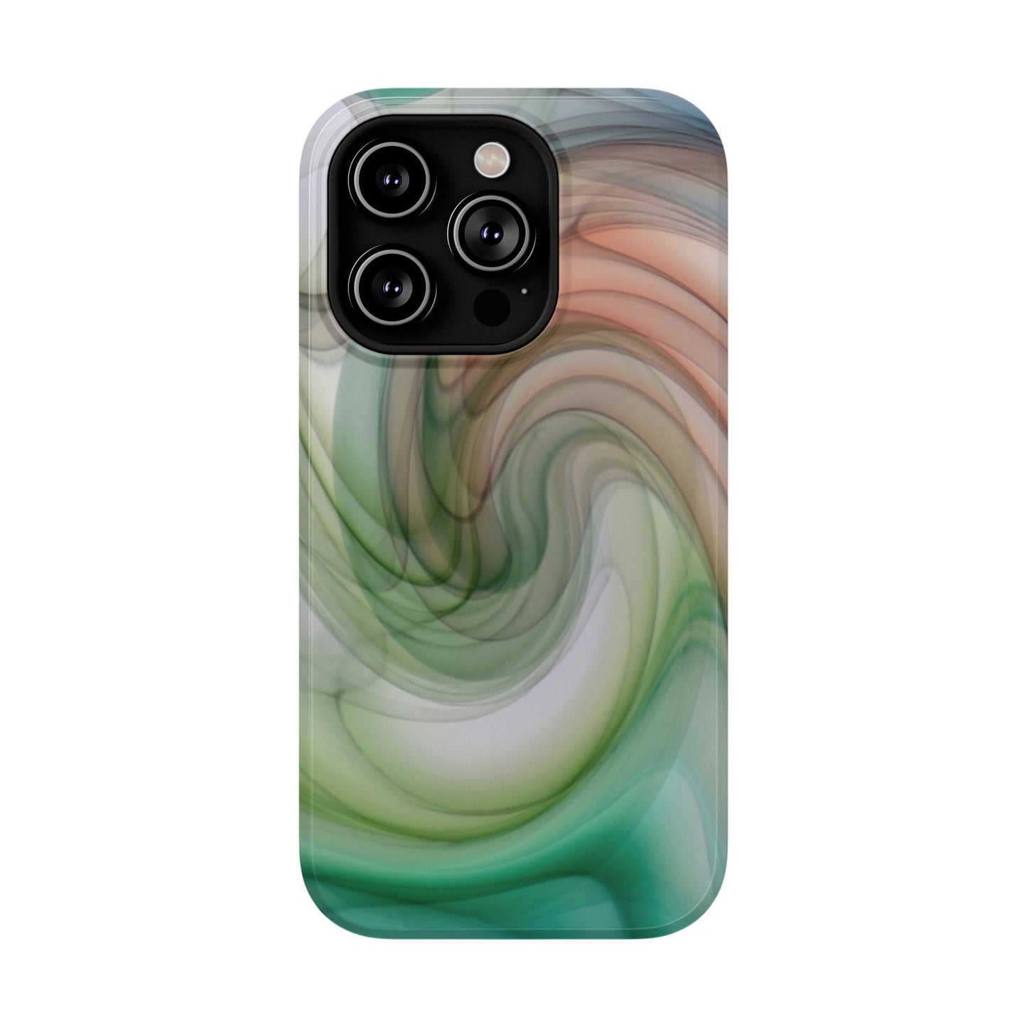 Impact-Resistant Phone Case – Marble Flow