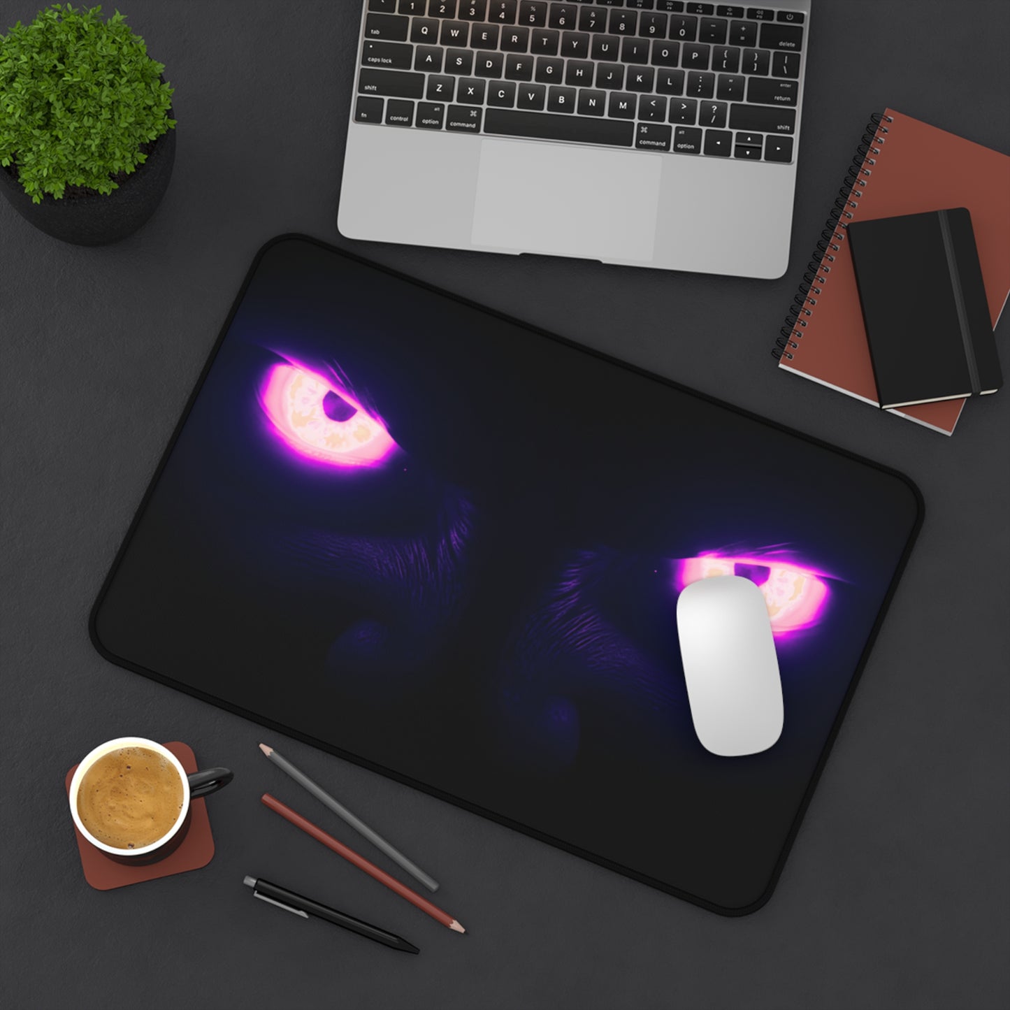 Neoprene Desk Mat – Phantom Monster Eyes