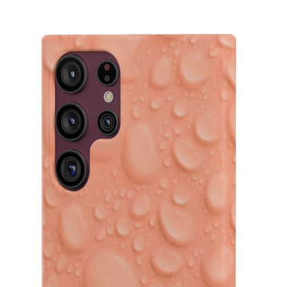 Snap Phone Case – Apricot Rain