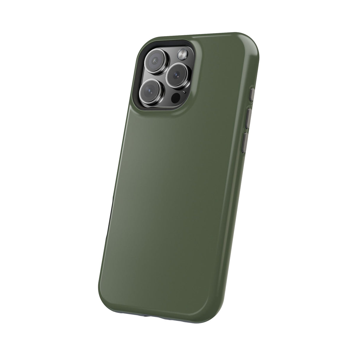 Wireless-Charging Compatible Case – Cabin Green – Compatible with iPhone 13–17 & Samsung Galaxy S25–S26 Series