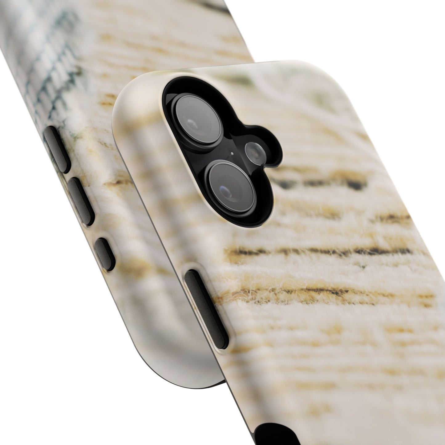 Impact-Resistant Phone Case – Woven Warmth