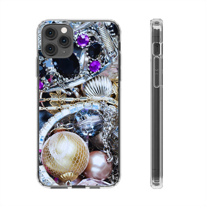 Clear Phone Case – Chrome Jewel