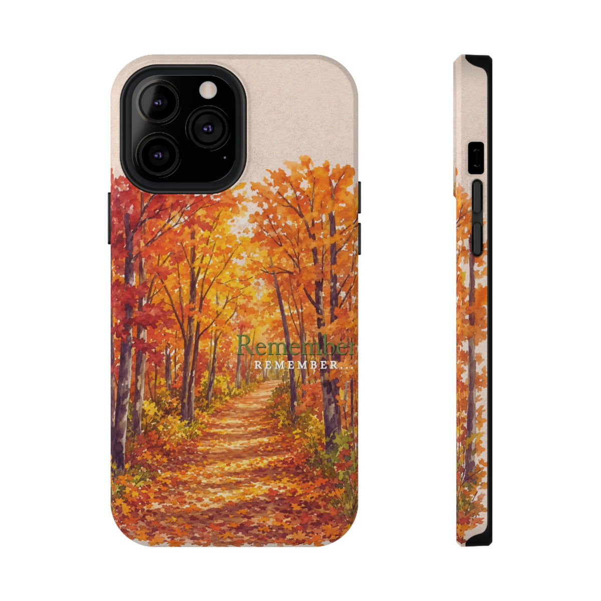 Impact-Resistant Phone Case – Autumn Remembered – Compatible with iPhone 11–17 & Samsung Galaxy S22–S26 Series