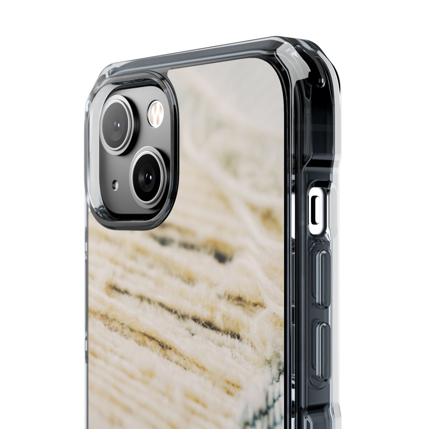 Clear Magnetic Phone Case – Woven Warmth